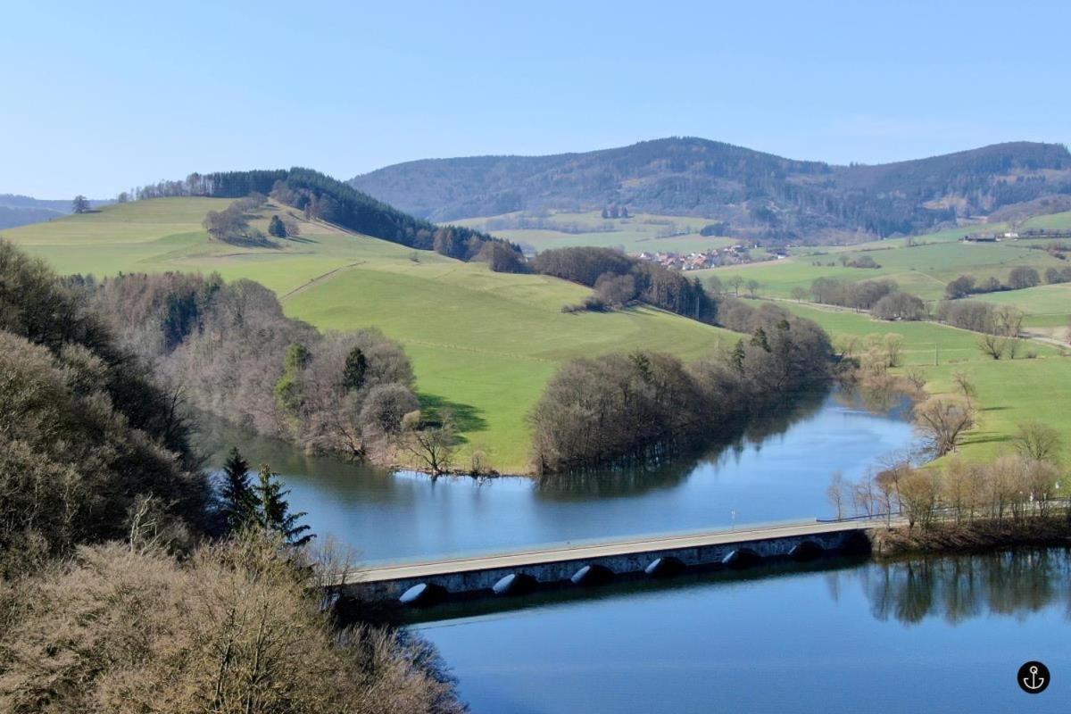 Sonnenweg 36 Lakeview House Tuerkis Diemelsee Heringhausen Bagian luar foto